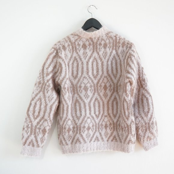 Vintage Hand Knit Cardigan - Picture 4 of 7